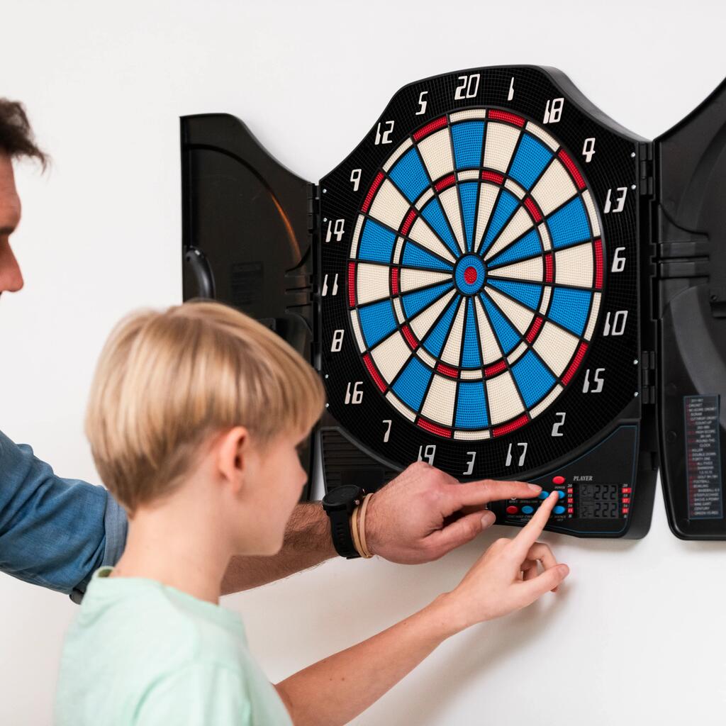 Elektronische Dartscheibe - ED310 Softdart mit 6 Pfeilen