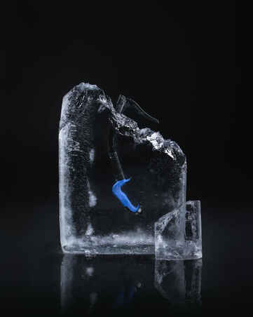 Ice axe for ice climbing - MAMBA
