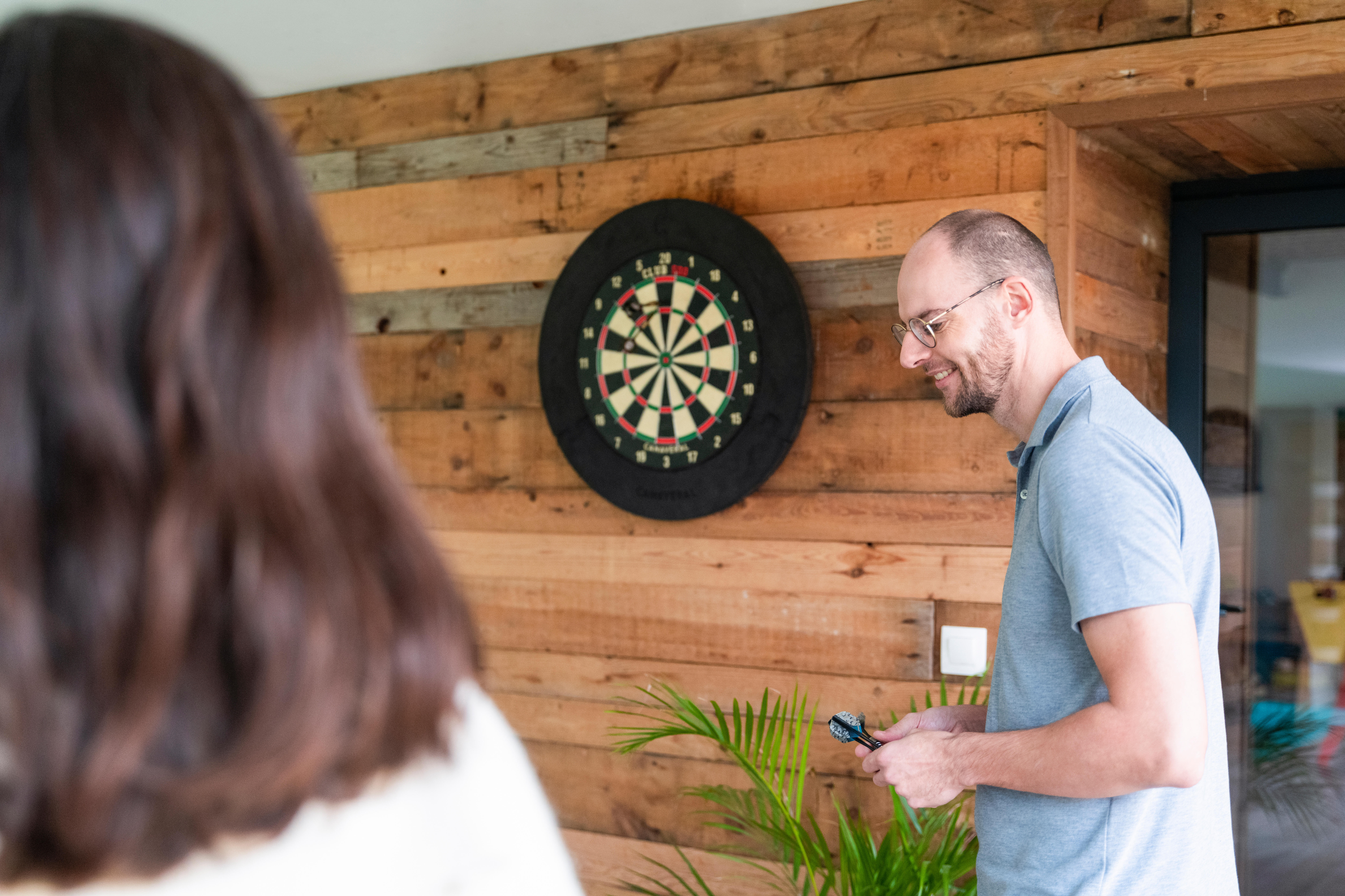 Steel Tip Dartboard - Club 500 - DECATHLON