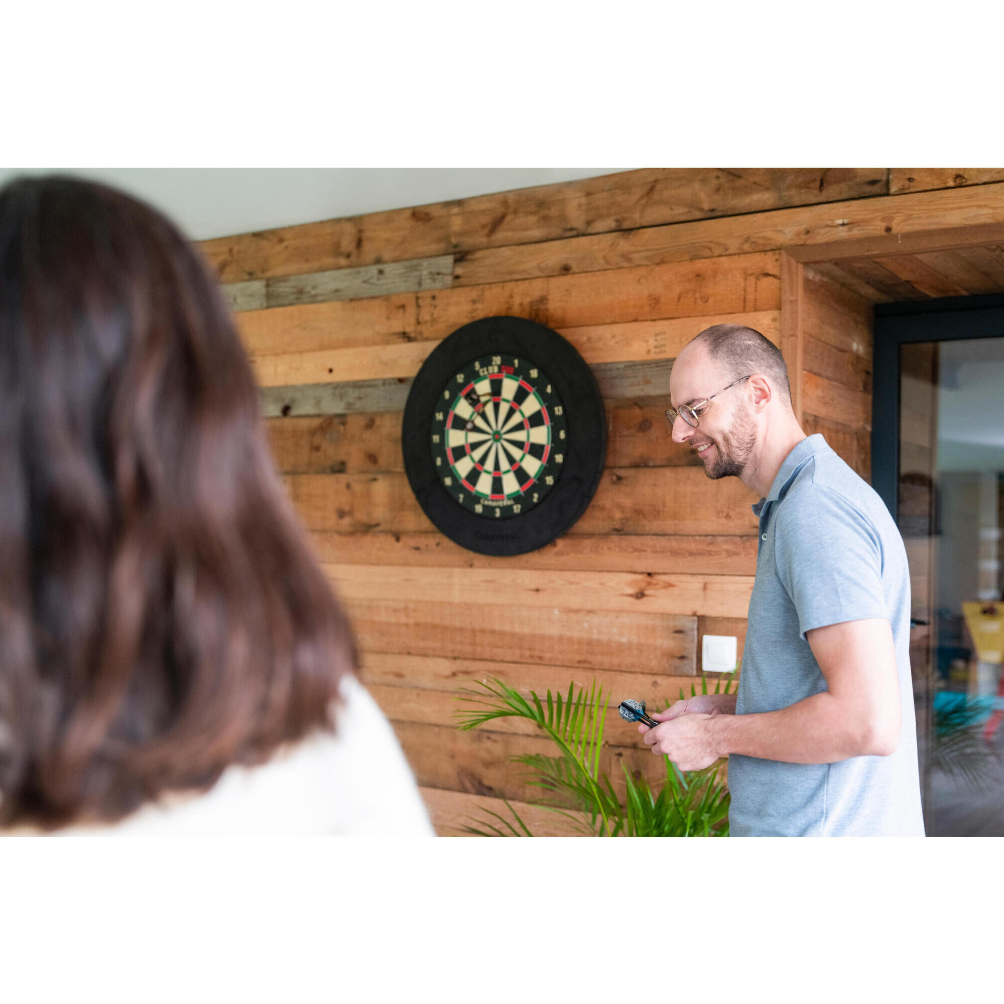 CLUB 500 STEEL-TIPPED DARTBOARD