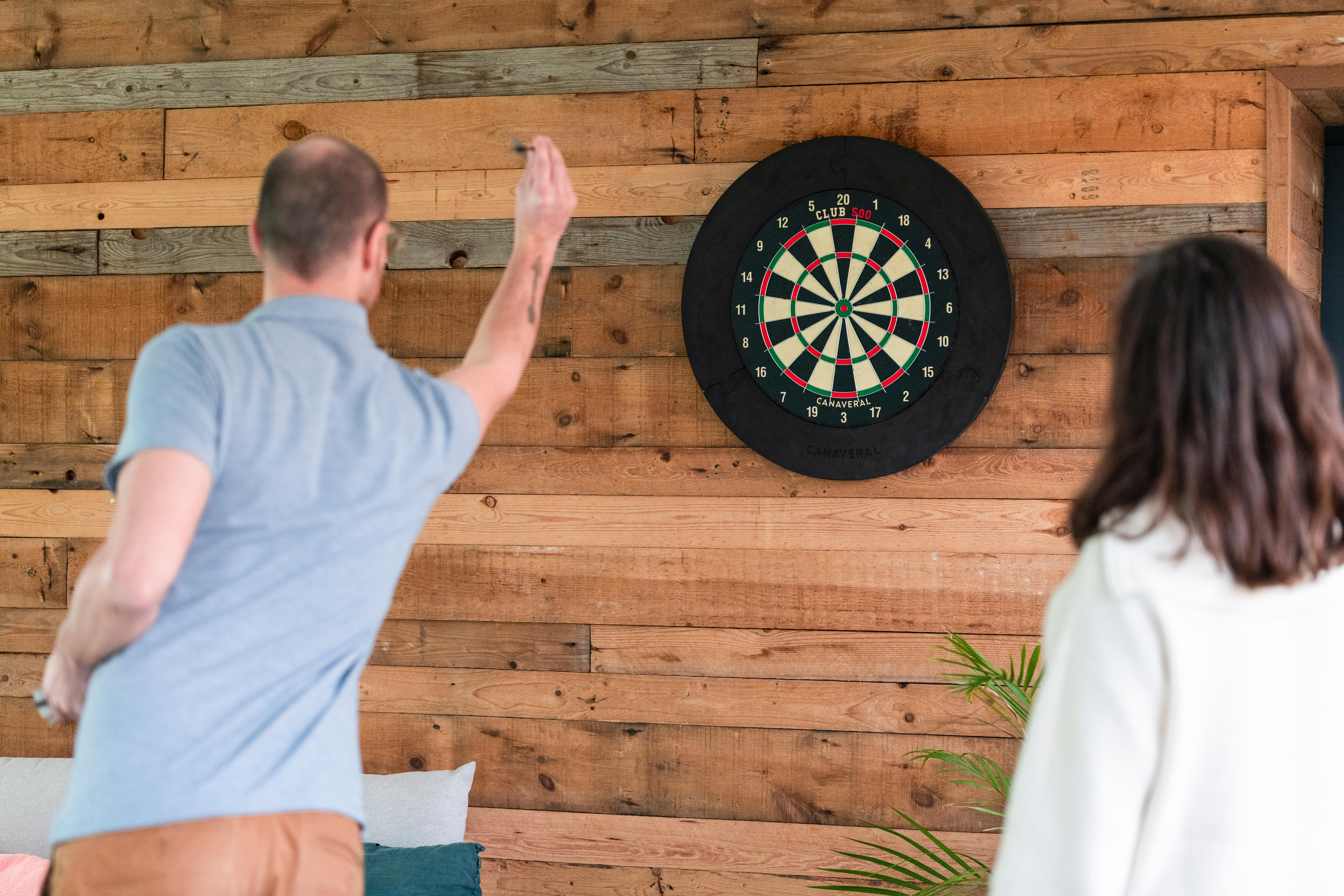 Steel Tip Dartboard - Club 500 - DECATHLON