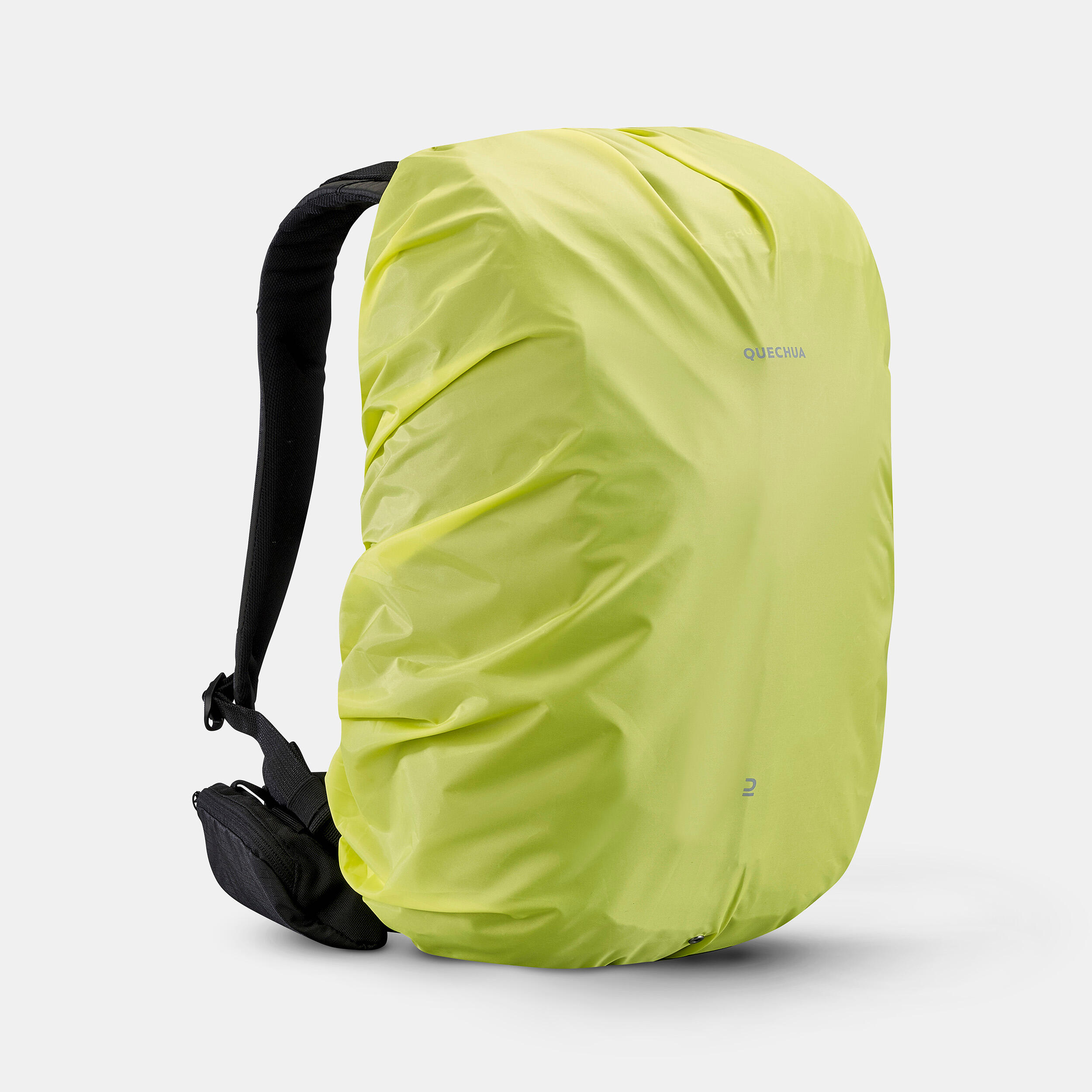 Housse de pluie pour sac à dos 10/20 L - jaune - QUECHUA