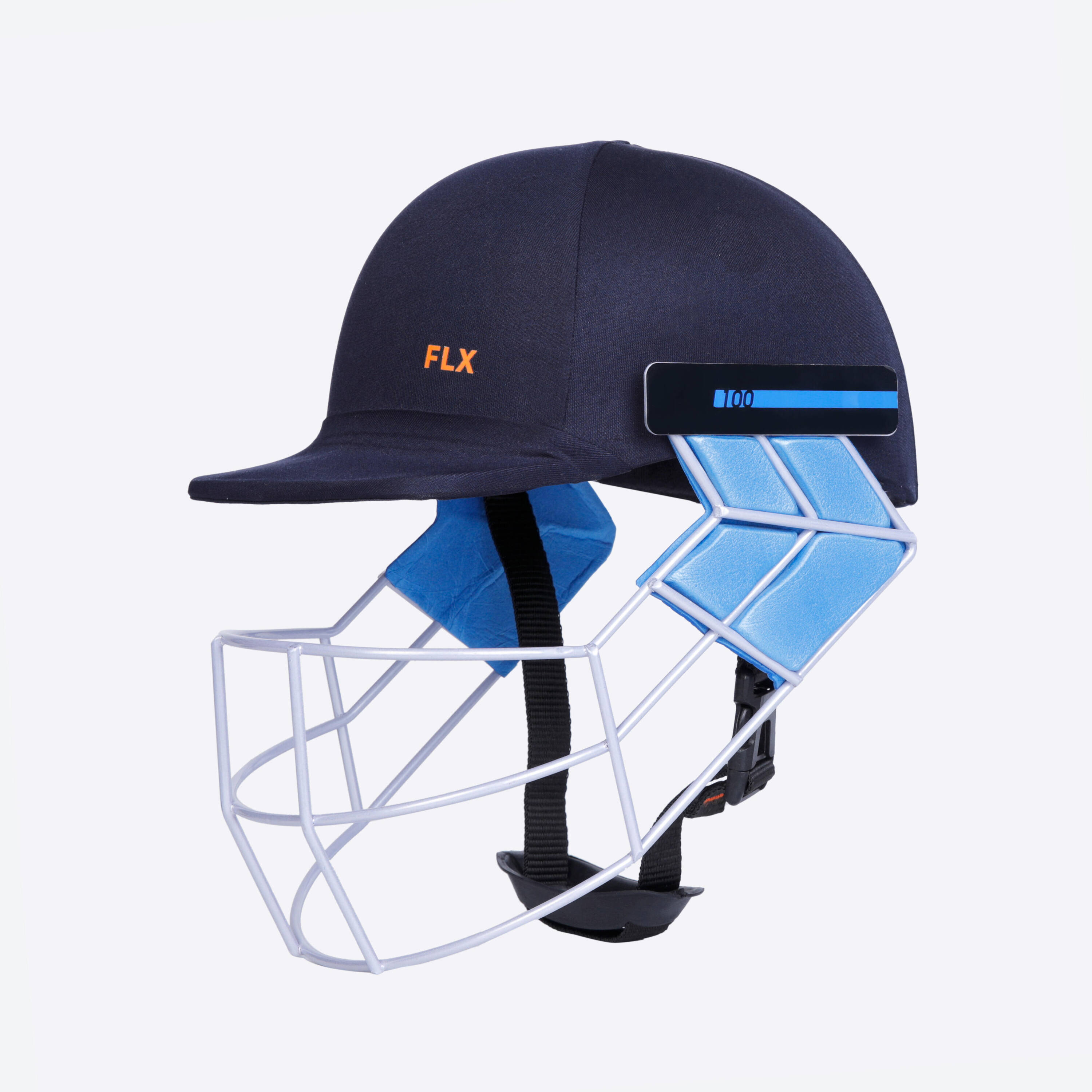Kids' Lightweight Cricket Helmet CH 100 JR Protective & Ventilated -  1