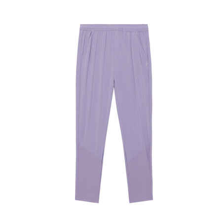 Pantalon jogging coupe carotte Fitness Cardio Femme Violet