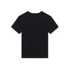 T-Shirt 100% Coton Fitness Sportee Noir