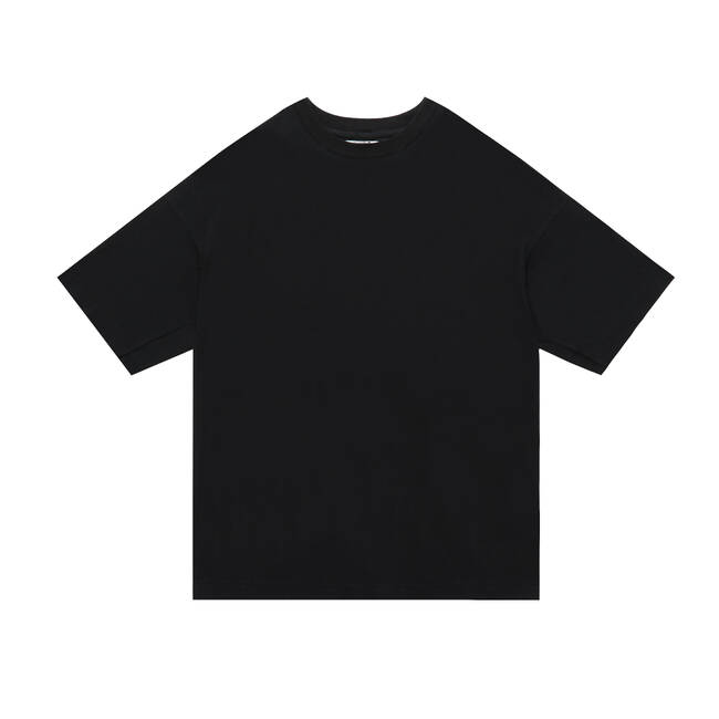 Men's Loose-Fit Fitness T-Shirt 520 - Black