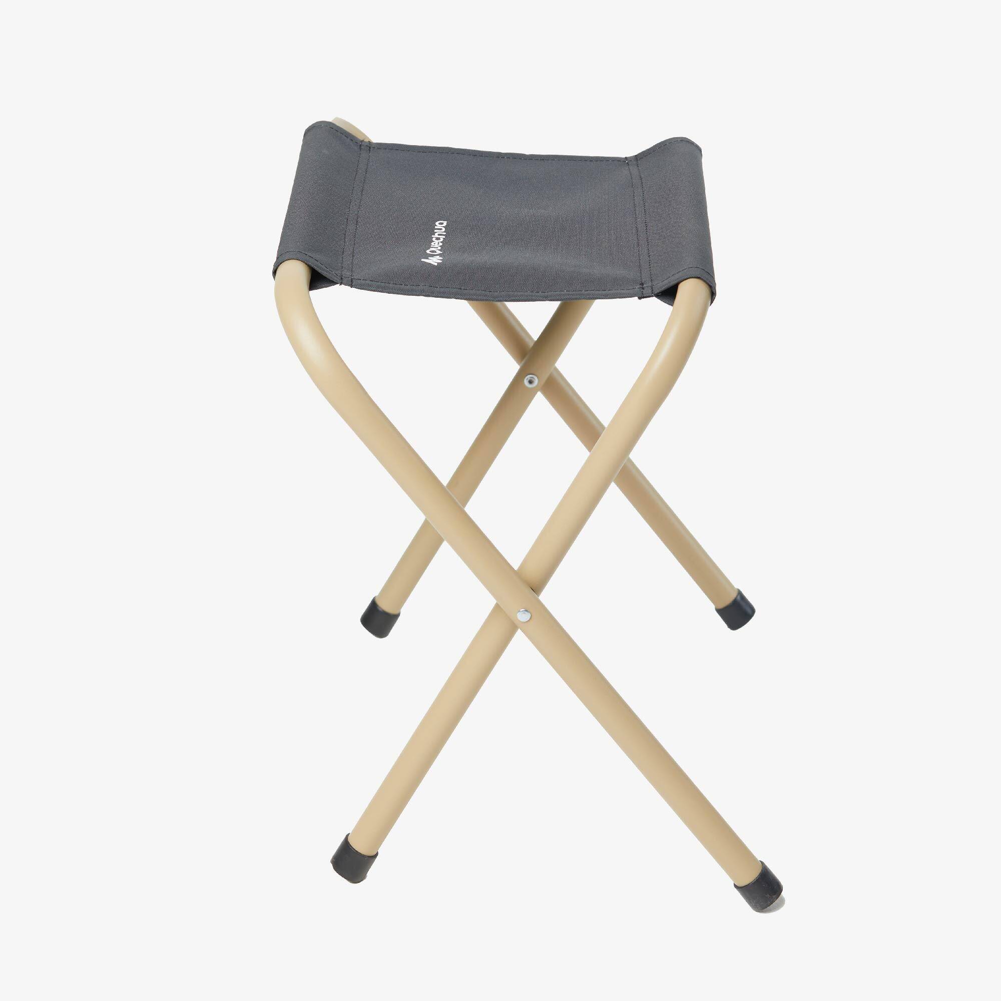 Camping Stool Foldable and Compact - Beige -  2