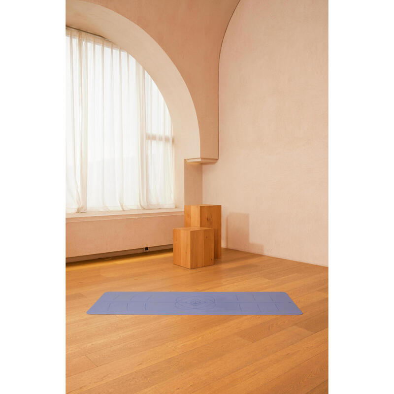 Yoga Mat Grip+ V2 185 x 65 cm x 3 mm - Light Blue