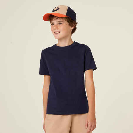 Kids' Cap - Navy/Orange