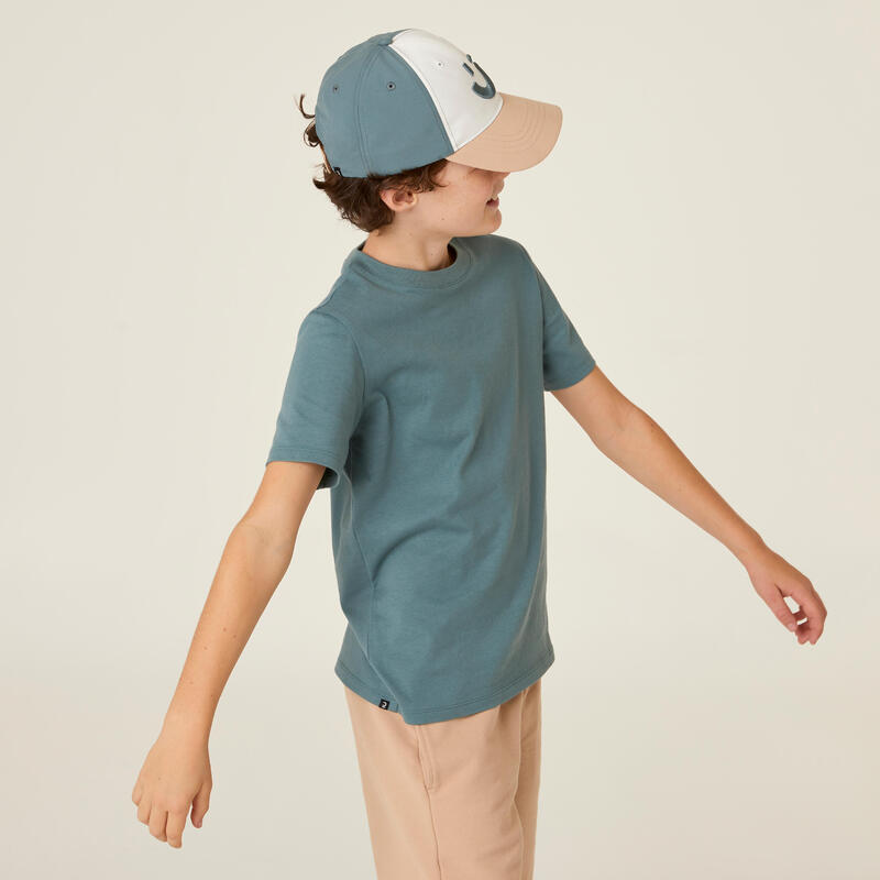 Casquette enfant W500 - kaki / beige