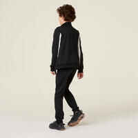 Kids' Unisex Breathable Tracksuit - Black/White