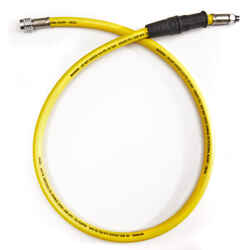 Medium Pressure Hose yellow 1.0 metre