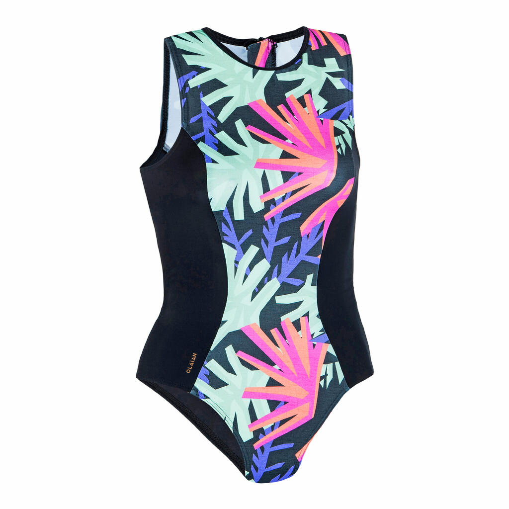 Women’s 1-piece swimsuit CARLA HAWAII with back zip