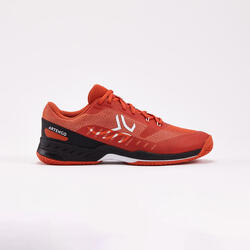 Chaussures de tennis Homme Multicourt - Artengo FAST Rouge Terracotta Noir