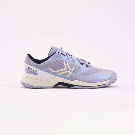 Chaussures de tennis Femme Multicourt - Artengo FAST Bleu Lavande