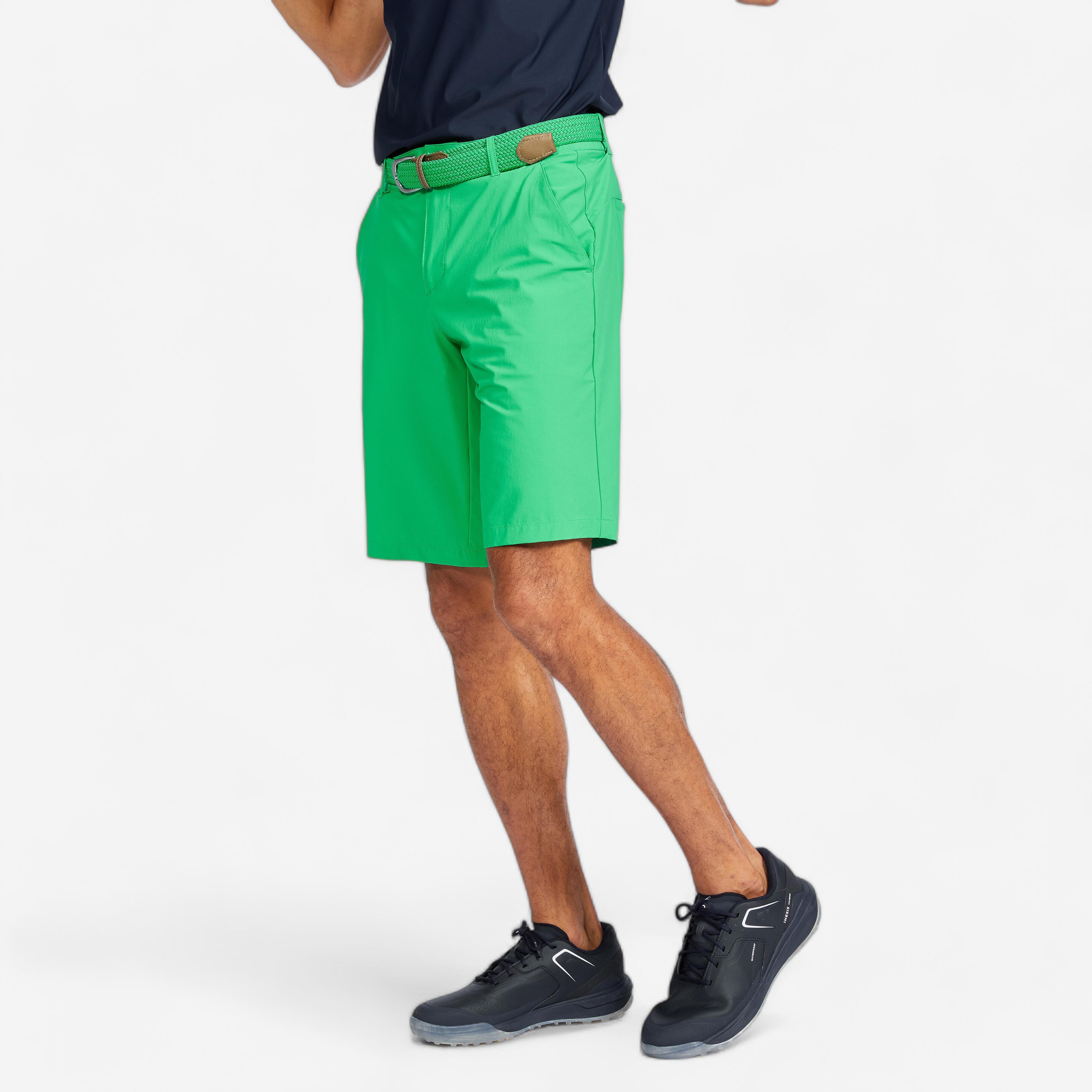 Khaki green shorts mens 2025