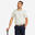 Men's short-sleeved golf polo shirt - MW500 linen