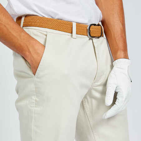 Men's Golf Trousers - MW500 Linen