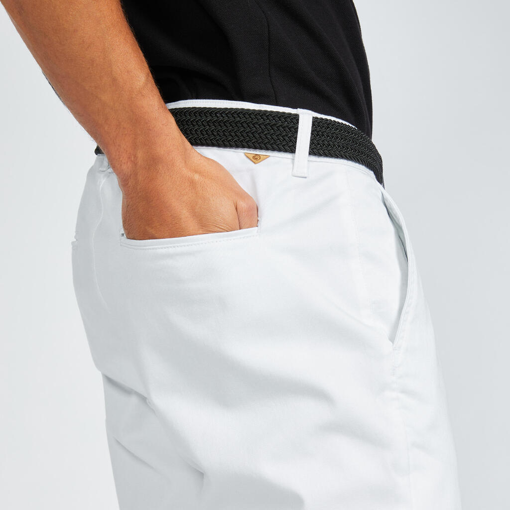 Herren Golf Chinohose - MW500 grün 