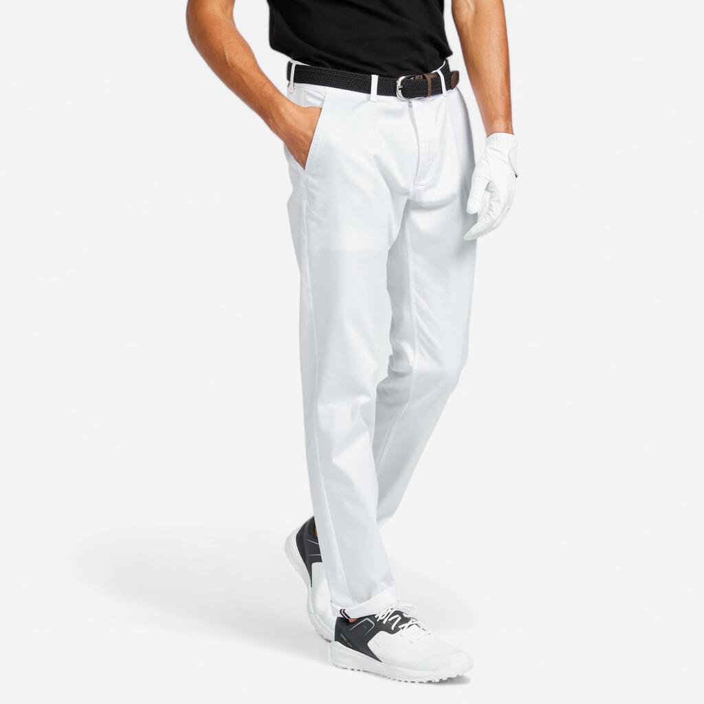 Men's golf trousers - MW500 green