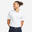  Herren Poloshirt kurzarm - MW100 weiss