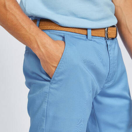 Celana pendek golf pria - MW500 mediterranean blue