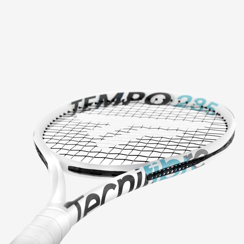 RAQUETTE DE TENNIS ADULTE - TECNIFIBRE TEMPO 285 BLANC NON CORDEE 285g