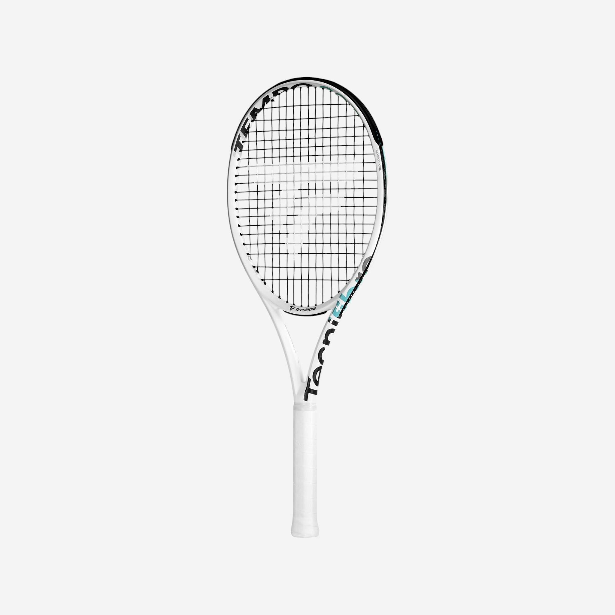 RAQUETE DE TÉNIS ADULTO - TECNIFIBRE T-FIGHT 285 ISOFLEX BRANCO SEM CORDAS 285g