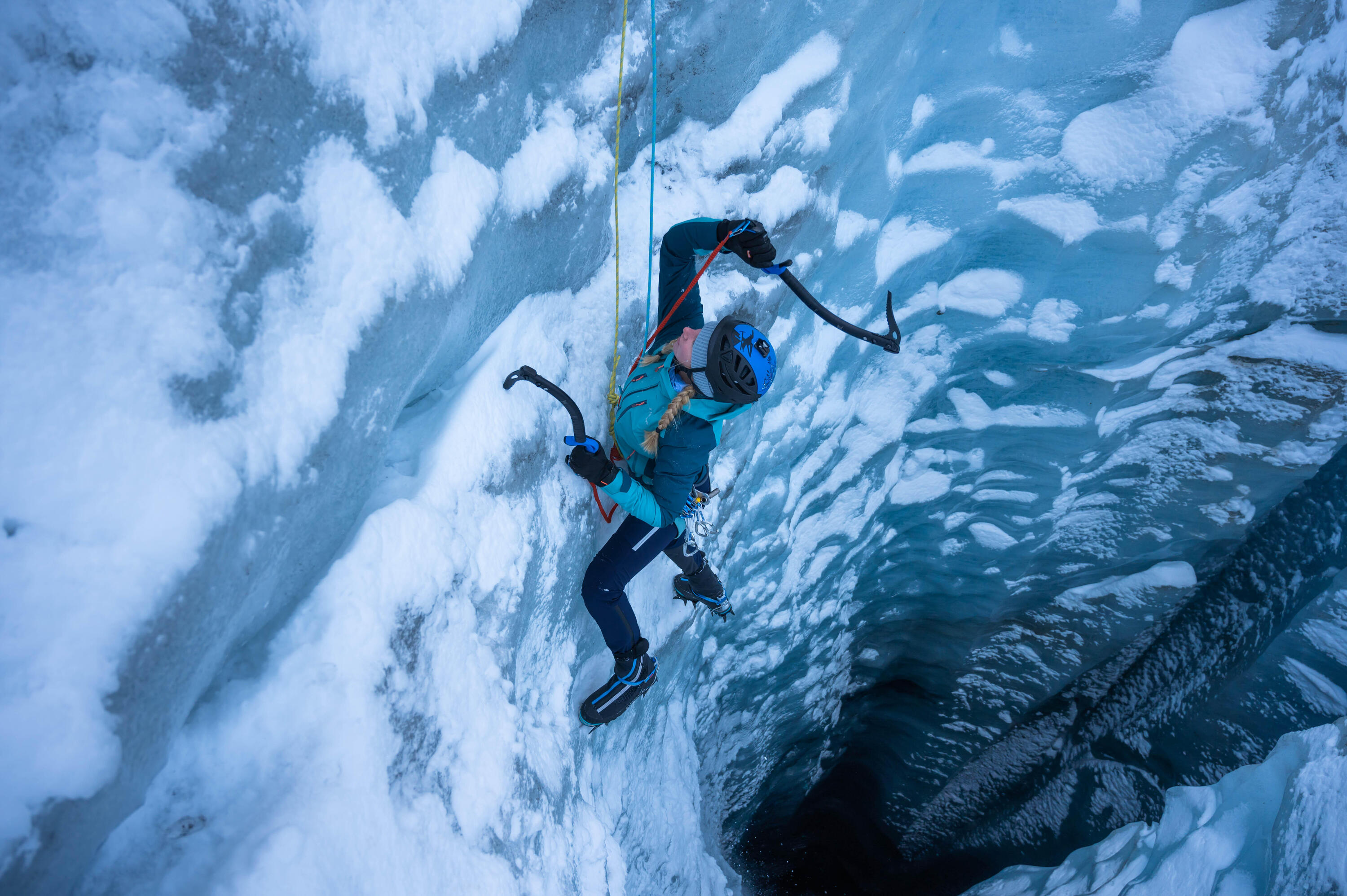 Technical mountaineering crampons -  Vampire Mix SEMI- AUTOMATIC / AUTOMATIC