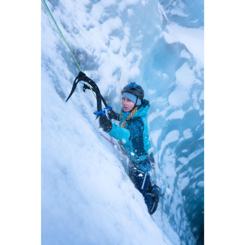 Pantalon Impermeabil Alpinism Ice Albastru-Negru Damă 