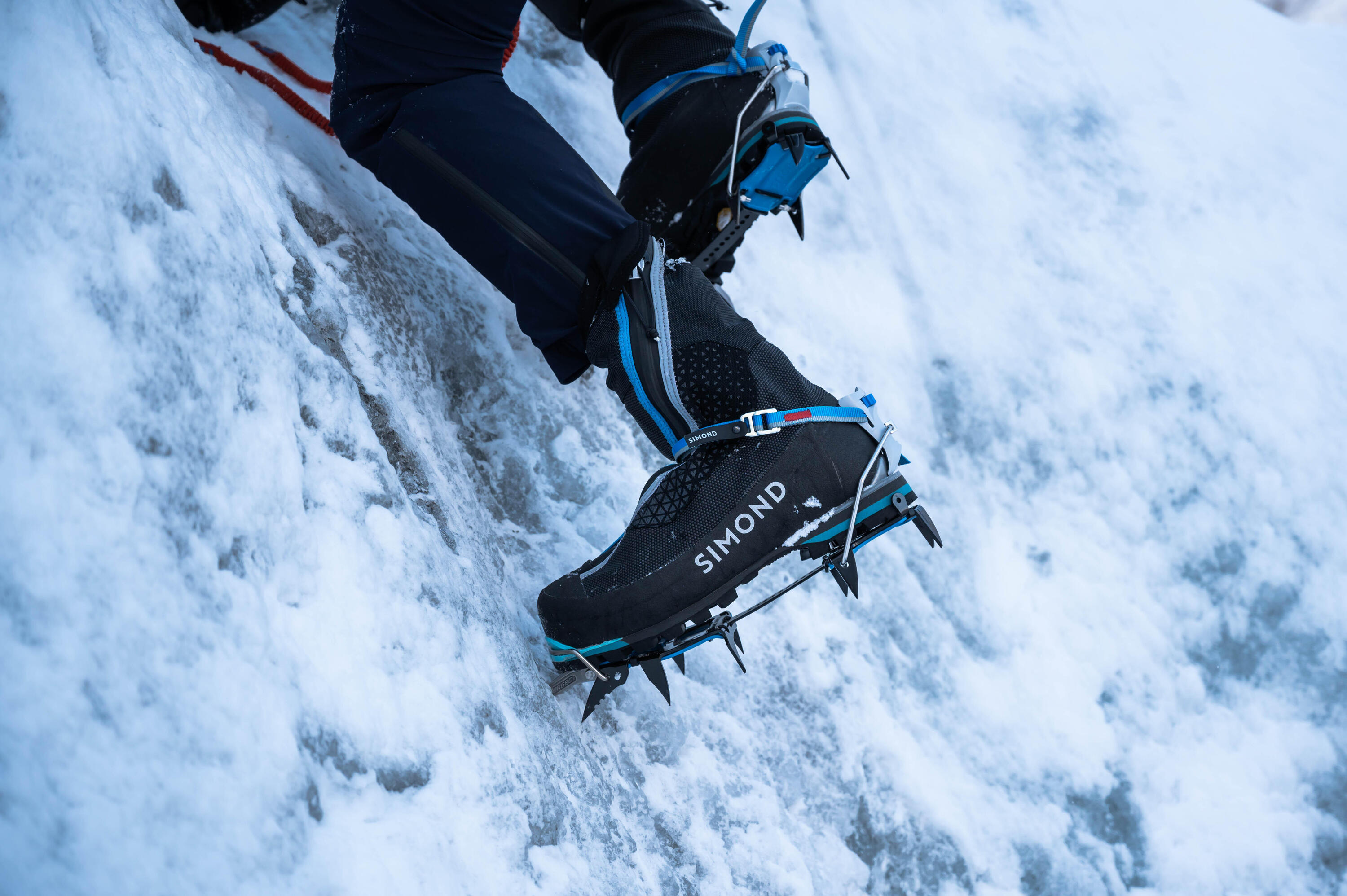 Technical mountaineering crampons -  Vampire Mix SEMI- AUTOMATIC / AUTOMATIC