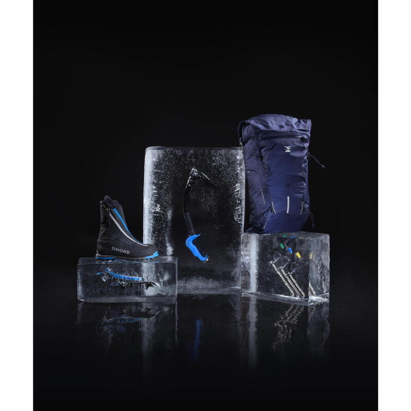 Chaussure d'alpinisme 4 saisons - ICE Bleu/Noir