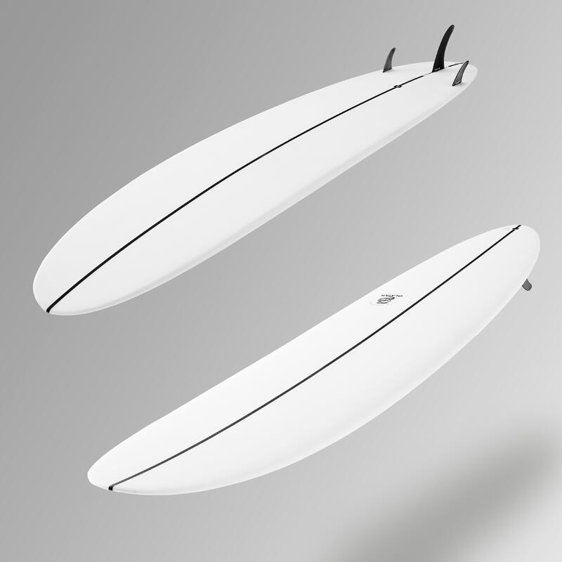 Prancha de Surf LONGBOARD 900 9' Performance 60 L. Inclui 2+1 quilha central 8''.