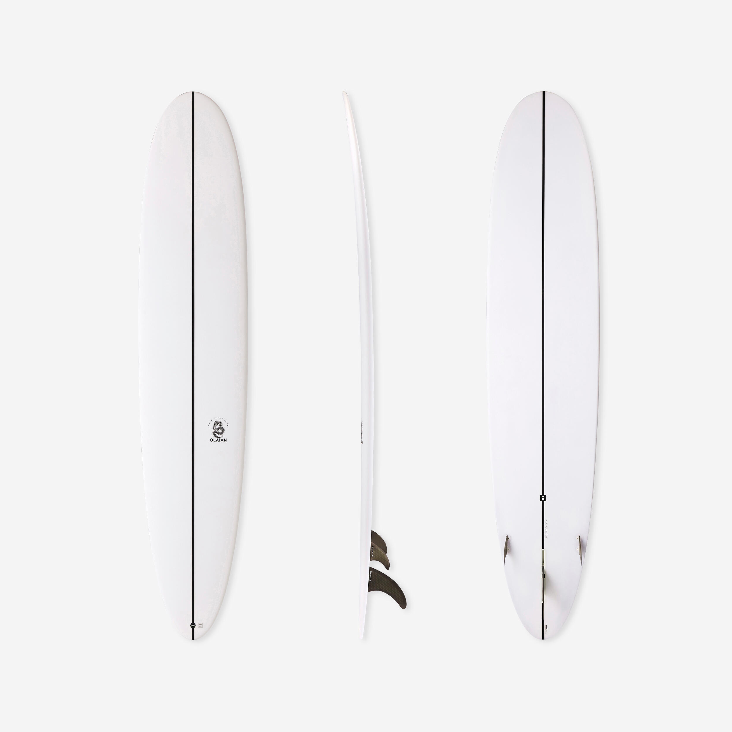 OLAIAN Surf longboard 900 9' Performance 60 l