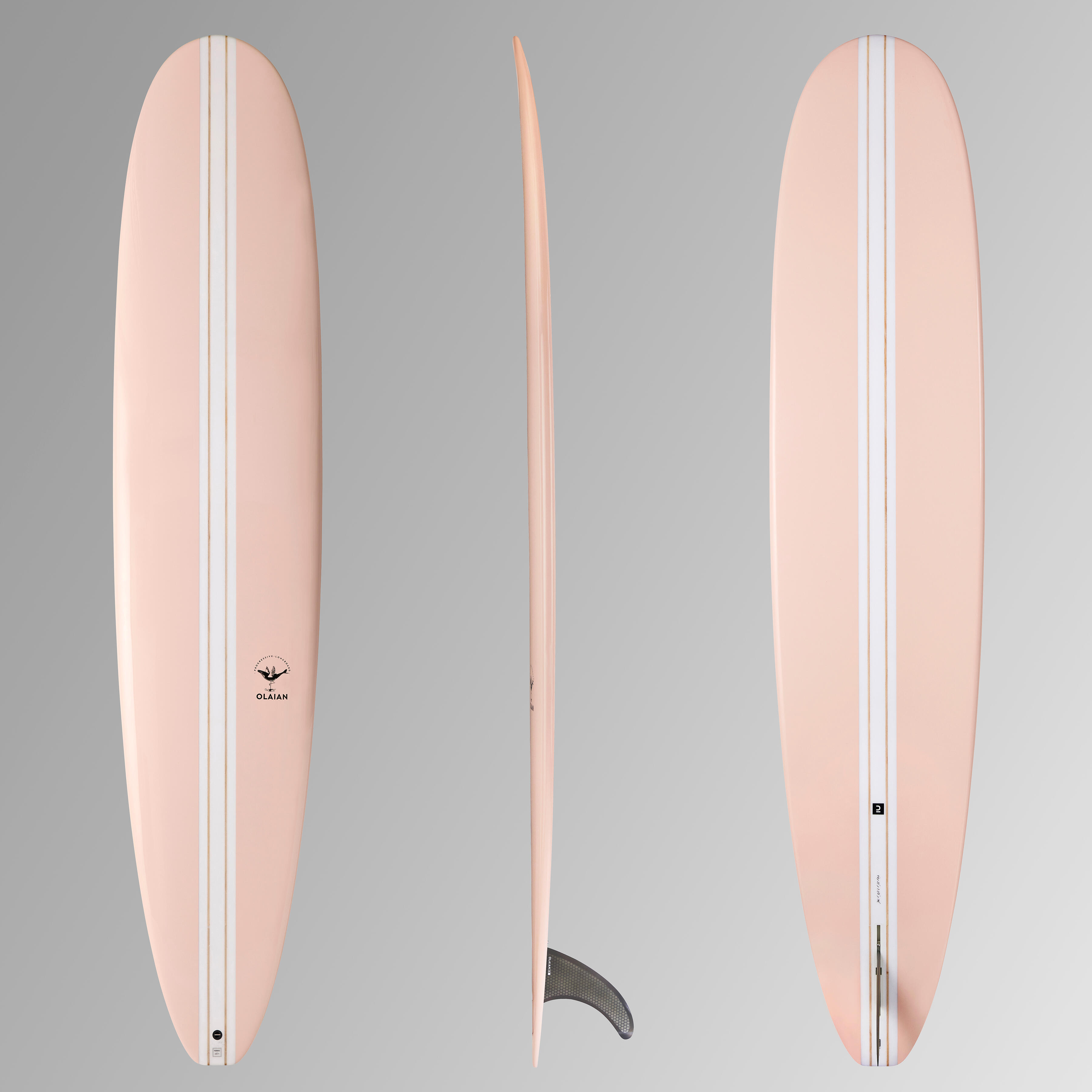 Placă longboard 900 9’4′ LLivrat cu 1 înotătoare de 10″ (10