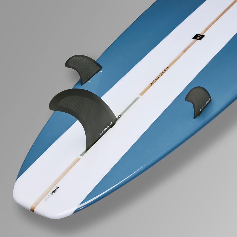 Longboard Surfen 9' 67 L - 900 inkl. 2+1 Zentralfinne 8 Zoll