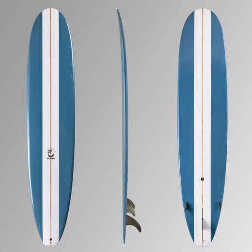 
      Longboard Surfen 9' 67 L - 900 inkl. 2+1 Zentralfinne 8 Zoll
  