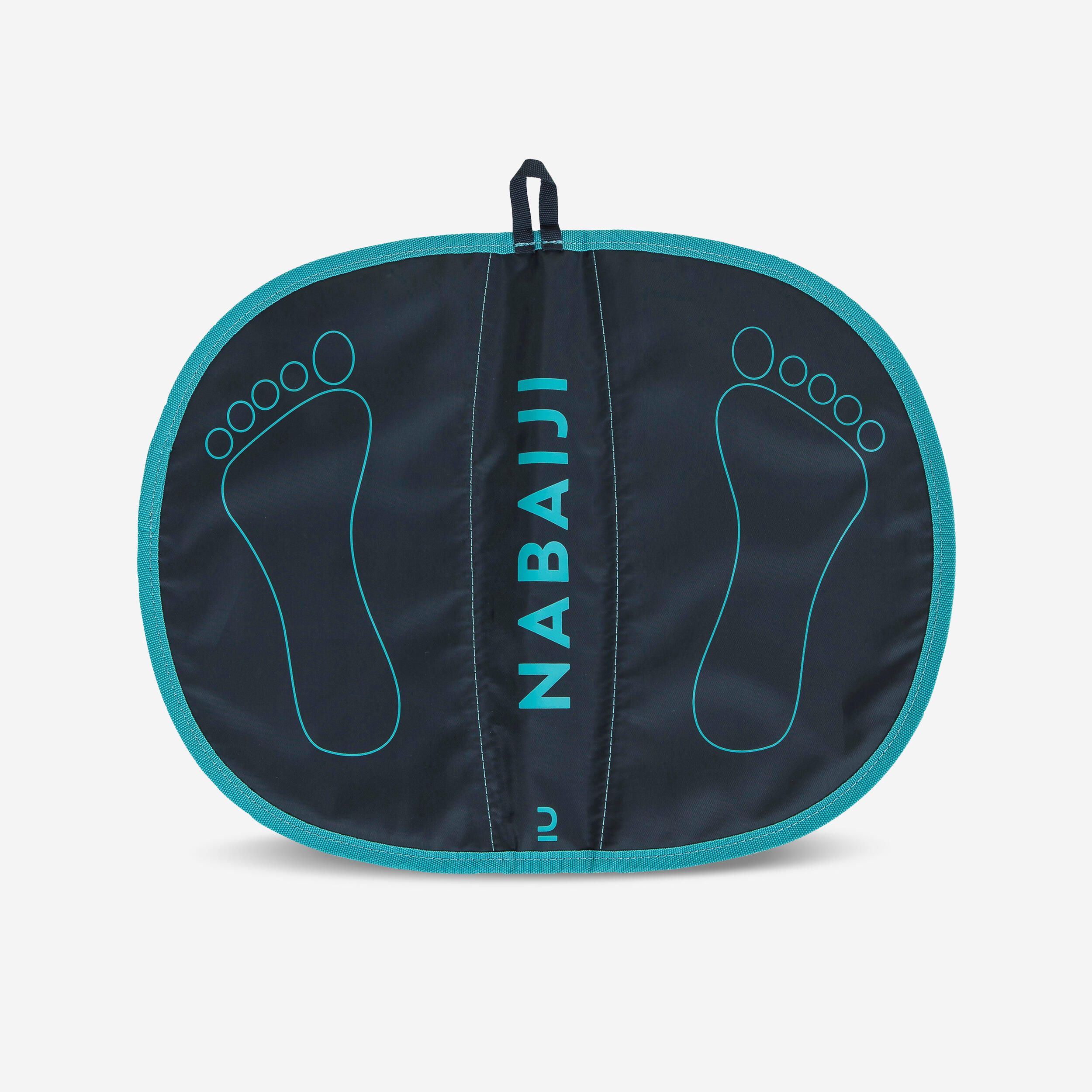 TAPIS DE SOL DE PISCINE - HYGIENE FEET NATATION - BLEU / GRIS 4/4