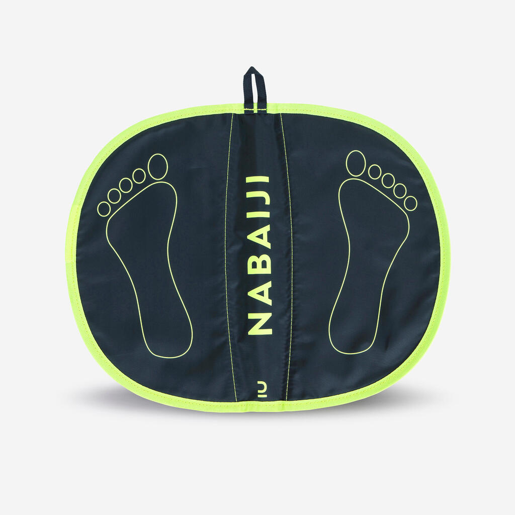 POOL MAT - SWIMMING FOOT HYGIENE - BLUE / YELLOW