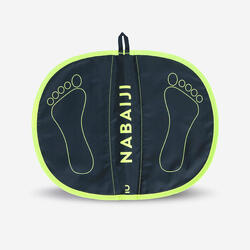 TAPIS DE SOL DE PISCINE - HYGIENE FEET NATATION - BLEU / ORANGE