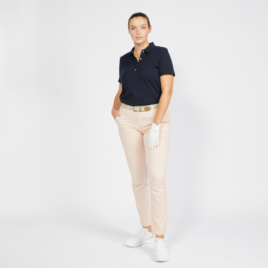 Damen Golfhose  - MW500 blassrosa