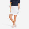 Falda pantalón de golf Mujer - WW 500 blanco