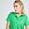 Tricou Polo Golf WW 500 Verde Damă