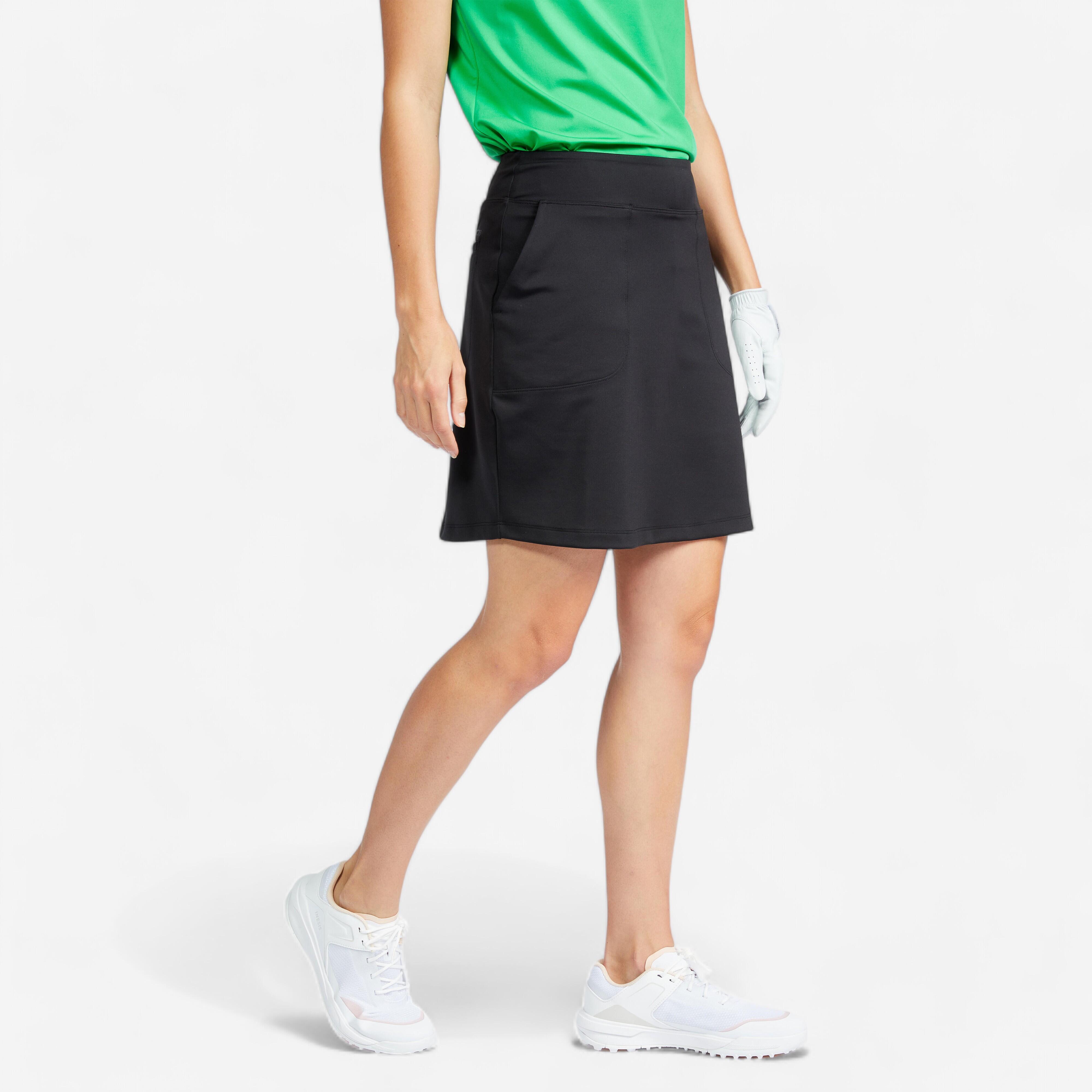 Women's golf short skirt - WW500 black