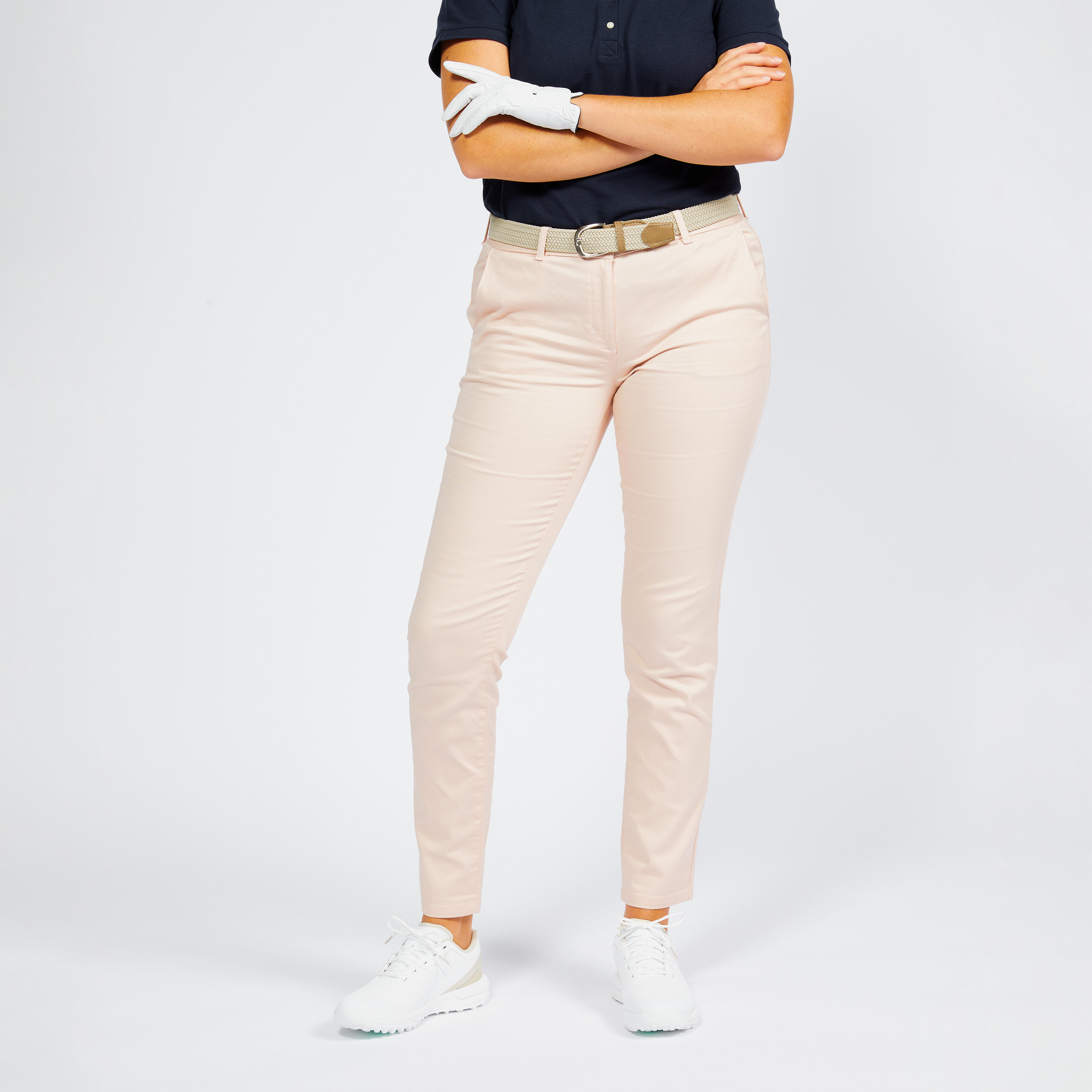 Decathlon | Pantaloni golf donna MW 500 rosa |  Inesis