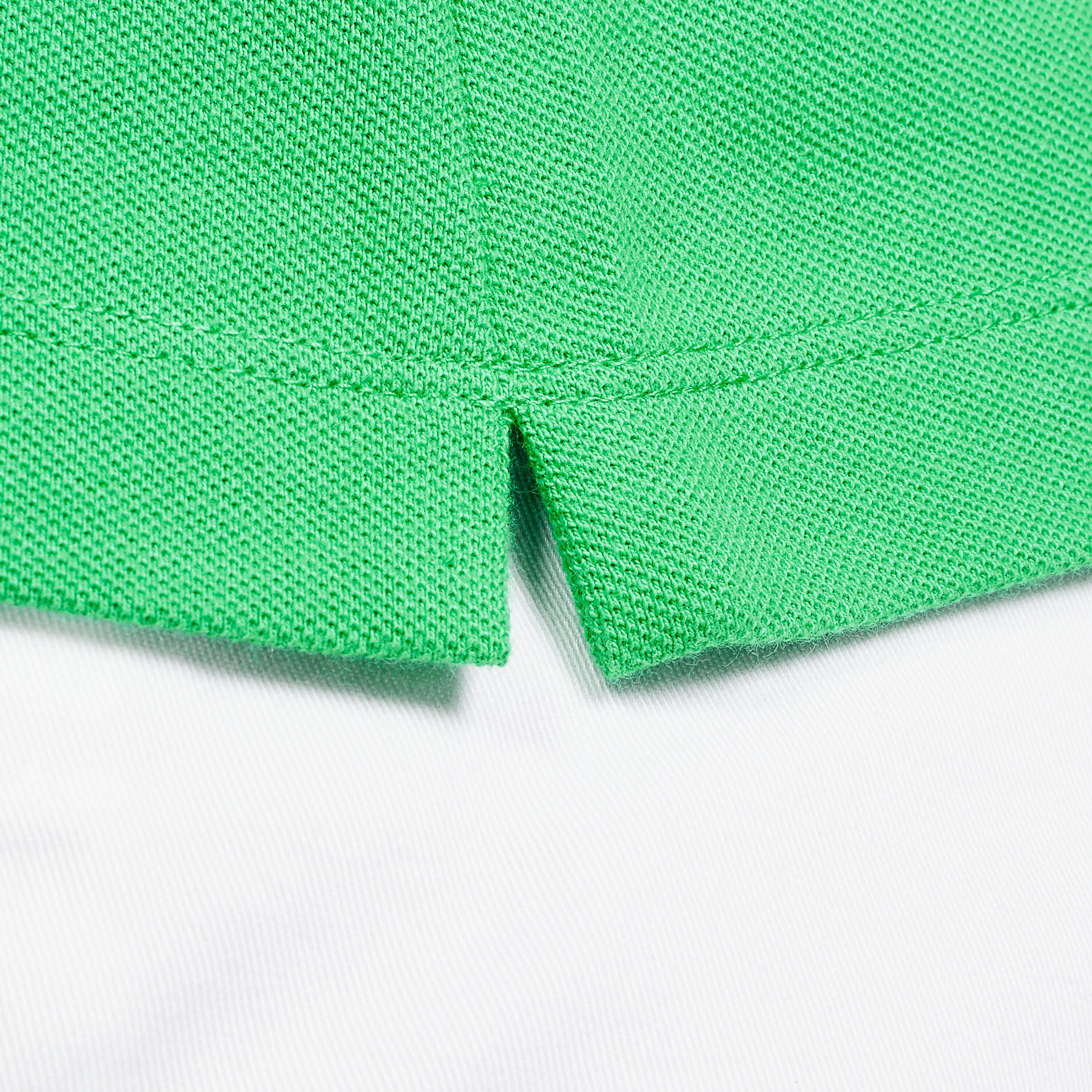 Women's short-sleeved golf polo shirt - MW500 green 6/6