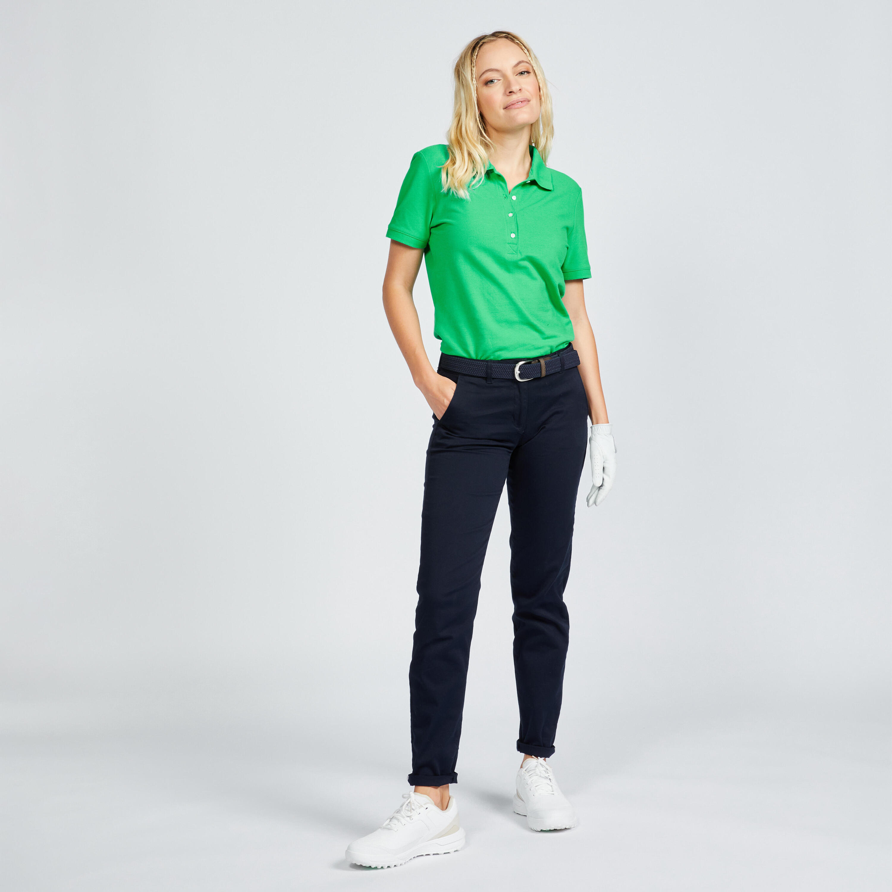 Polo golf donna MW 500 verde 9/69