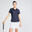 Damen Golf Poloshirt kurzarm - WW500 dunkelblau 