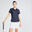 Damen Golf Poloshirt kurzarm - WW500 marineblau