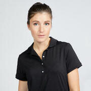 Polo golf donna WW 500 nera